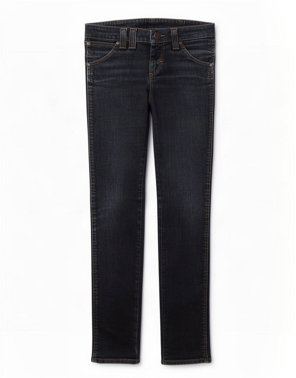Jeans Wrangler Lia Slim da donna W27 L34 cotone blu navy