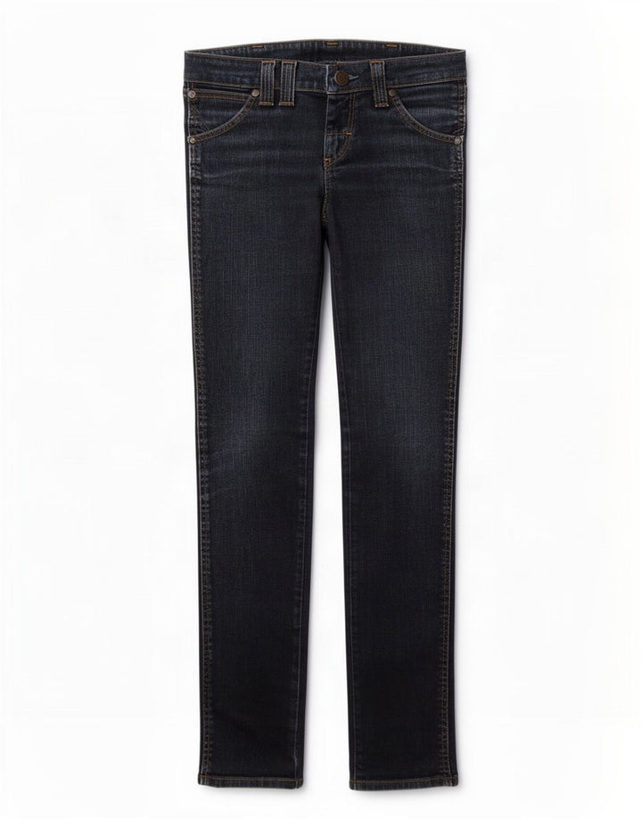 Jeans Wrangler Lia Slim da donna W27 L34 cotone blu navy