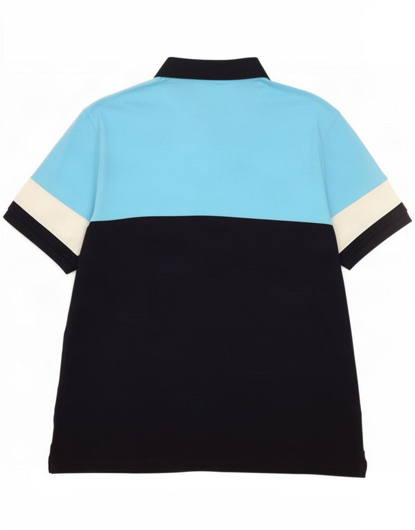 Polo Marks & Spencer da uomo in edizione limitata XL in cotone color block blu