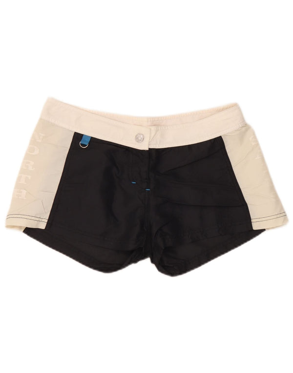 Pantaloncini da bagno grafici da donna North Sails UK 10 Small Black Colourblock