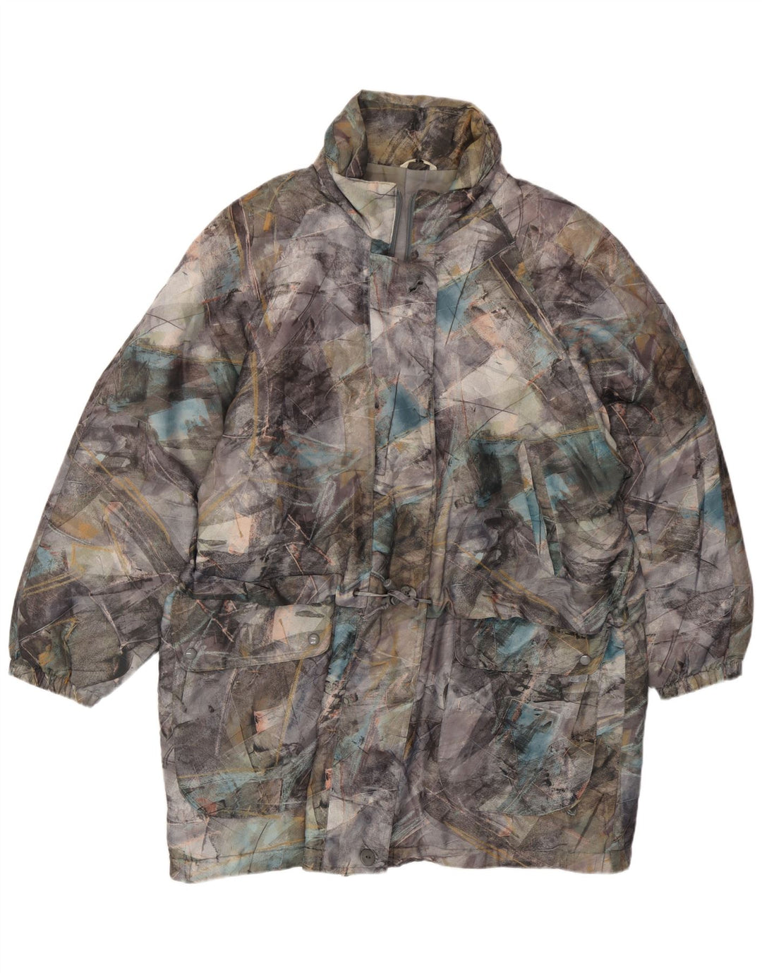 Giacca a vento da donna con motivo astratto C&A IT 44 medio multicolore