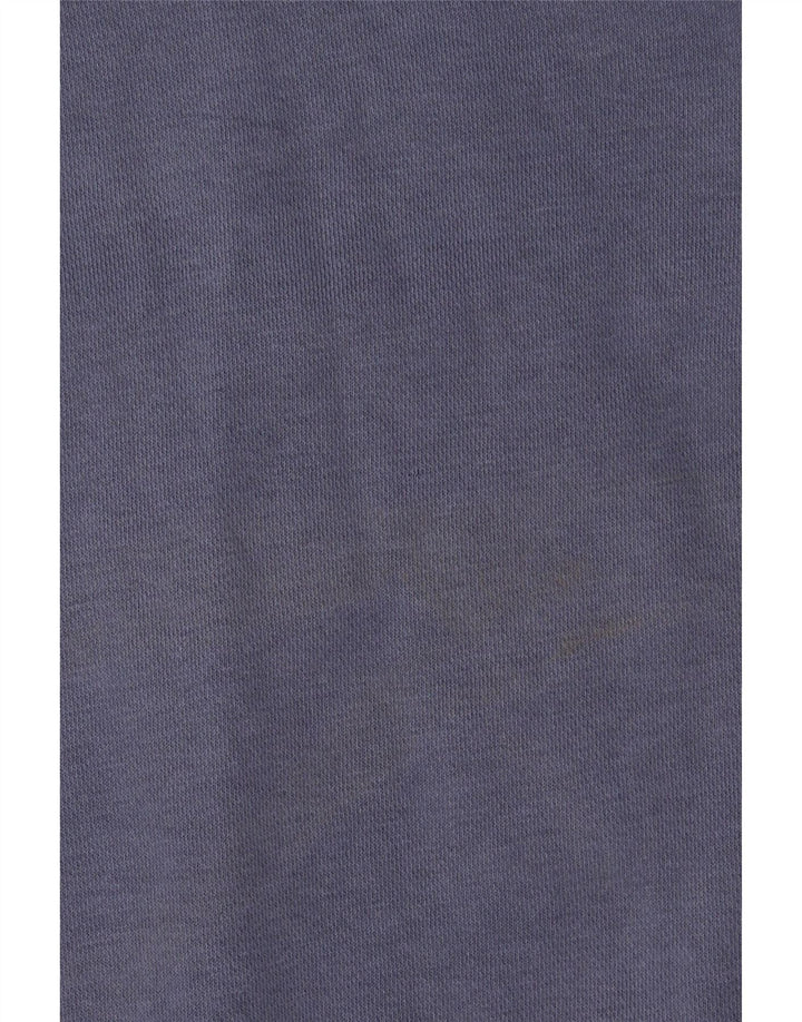 Felpa con cappuccio da uomo Nike in cotone blu medio