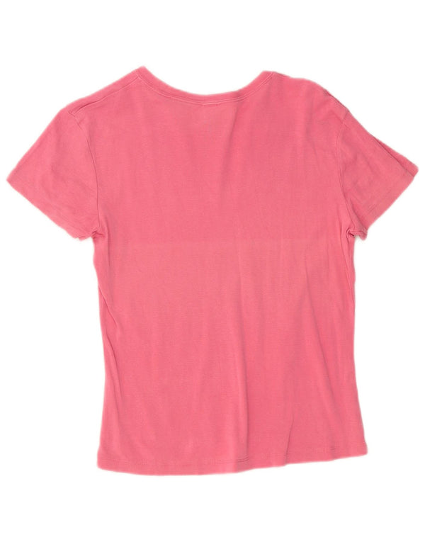 Gap T-shirt grafica da donna Top UK 12 Rosa medio