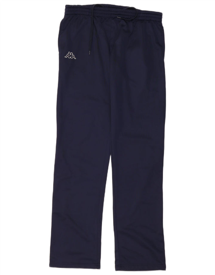 Pantaloni da tuta da uomo Kappa XL in poliestere blu navy