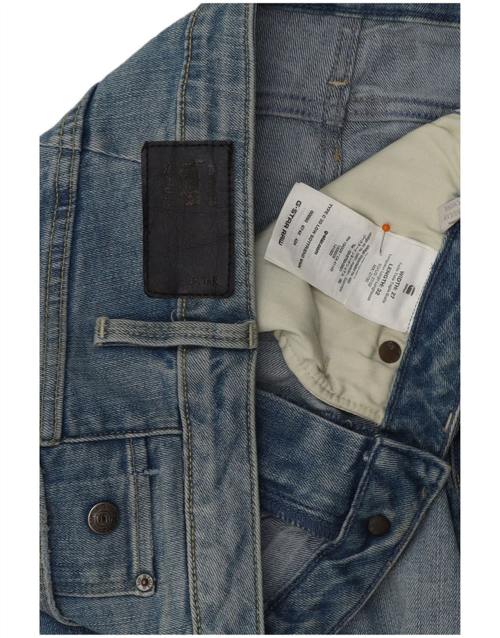 Jeans skinny da donna G-STAR con vestibilità Boyfriend W27 L28 cotone blu