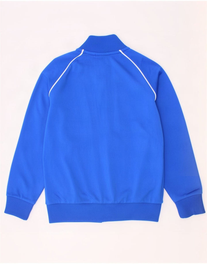 Giacca Top della tuta da ragazzo Adidas 6-7 anni in poliestere blu