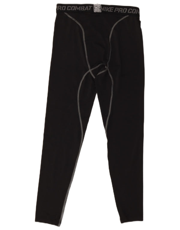 Leggings grafici Nike Dri Fit da ragazzo 13-14 anni XL poliestere nero