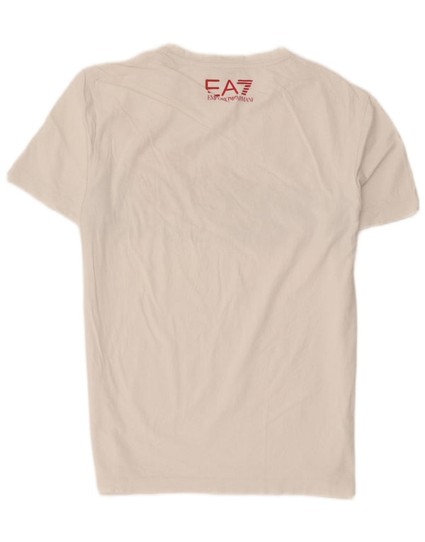 T-shirt grafica da uomo Emporio Armani Top Small White Colourblock