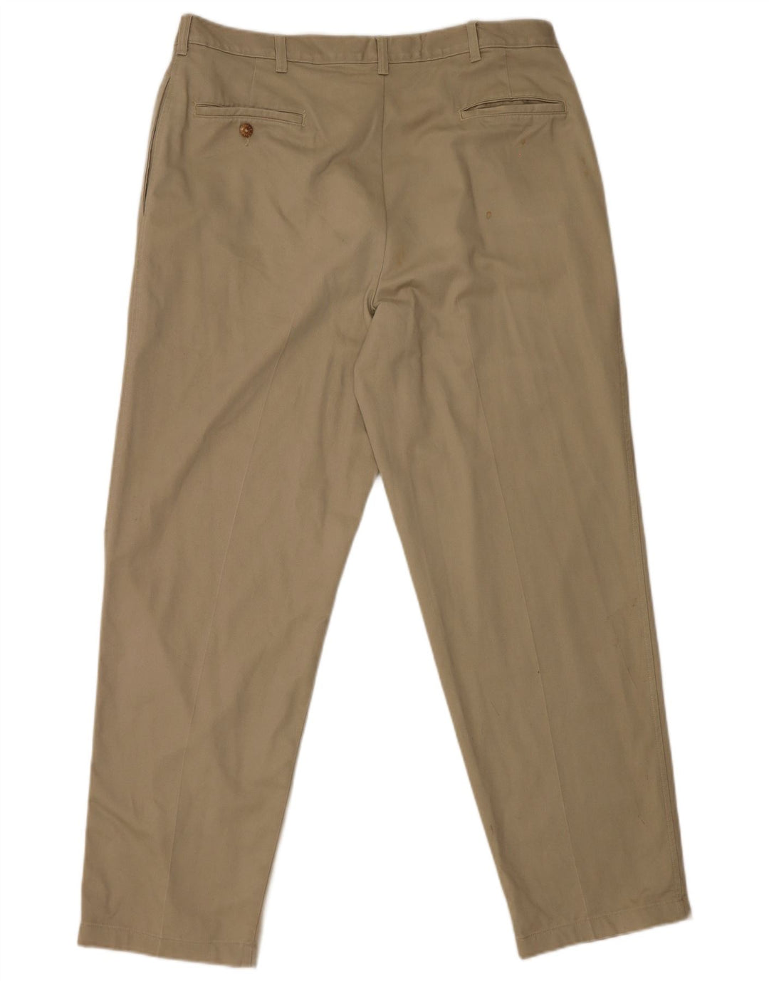 Pantaloni chino da uomo con pegging Farah W38 L31 in cotone beige