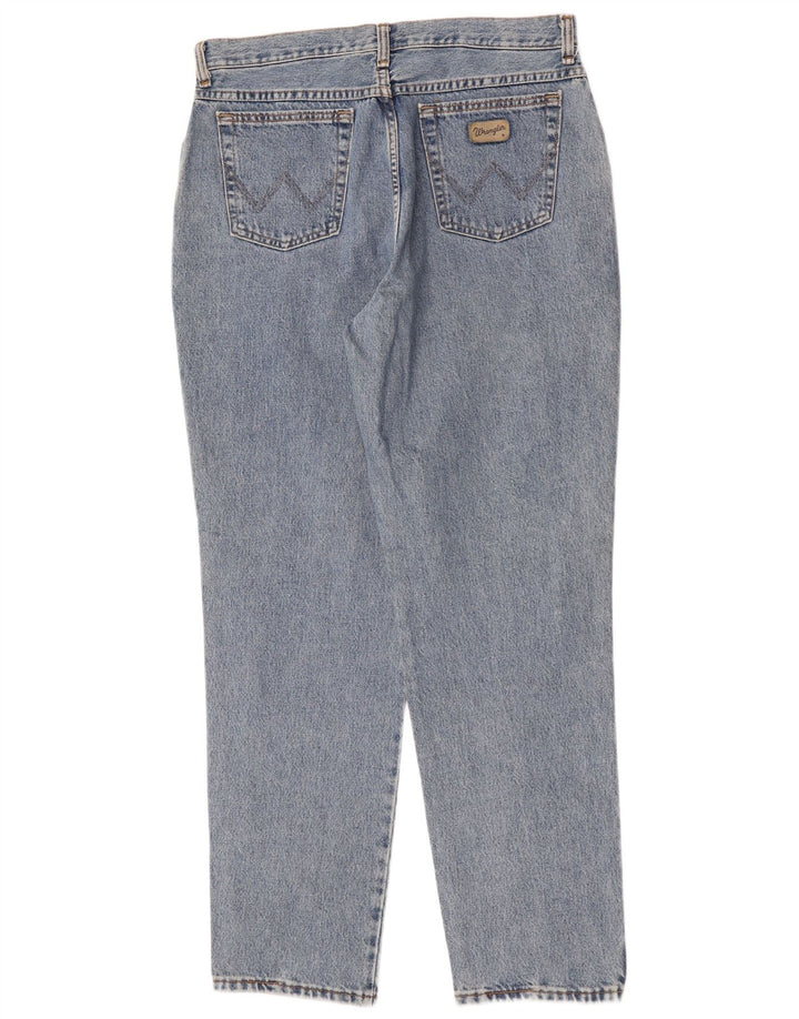 Jeans affusolati in popeline da donna Wrangler W33 L30 cotone blu