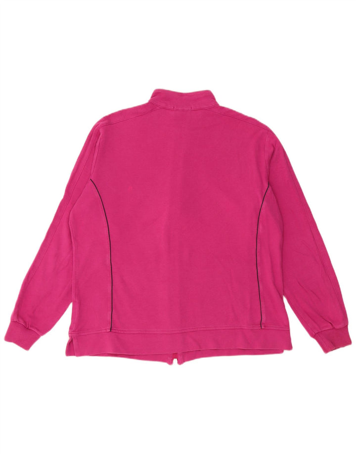 Giacca da tuta da donna CHAMPION UK 16 Large Rosa Cotone