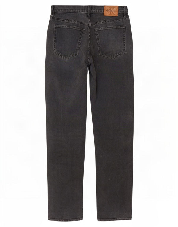 Jeans affusolati da uomo Calvin Klein W32 L31 cotone nero