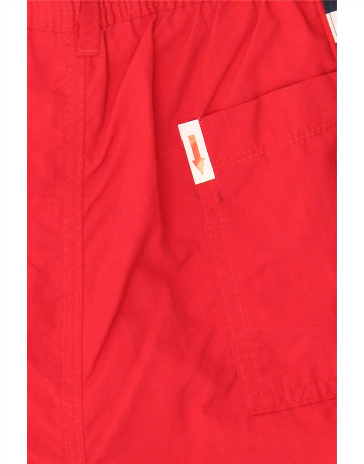 Pantaloncini da bagno slim fit da uomo Tommy Hilfiger rosso medio