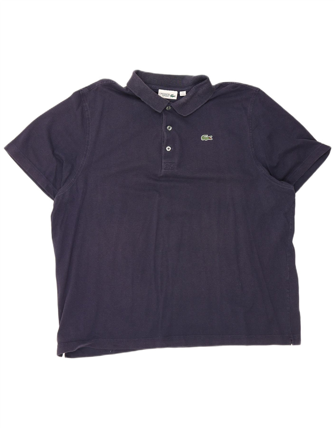 Polo da uomo LACOSTE taglia 8 3XL cotone blu navy
