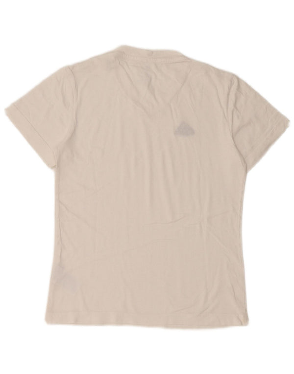 T-shirt da donna ADIDAS UK 8/10 piccola in cotone bianco