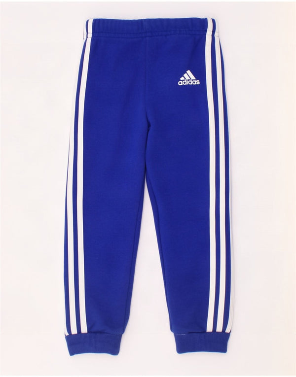 Pantaloni da tuta da jogging Adidas da bambino 3-6 mesi in cotone blu