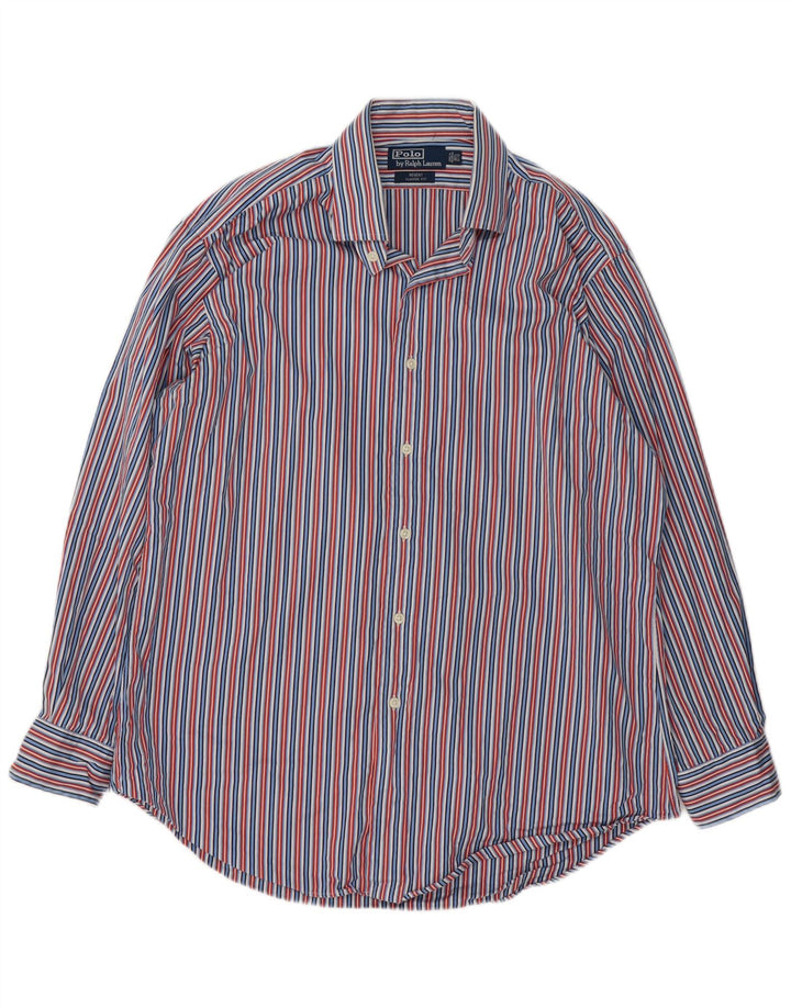 POLO RALPH LAUREN Camicia Regent da uomo taglia 16 1/2 grande multicolore