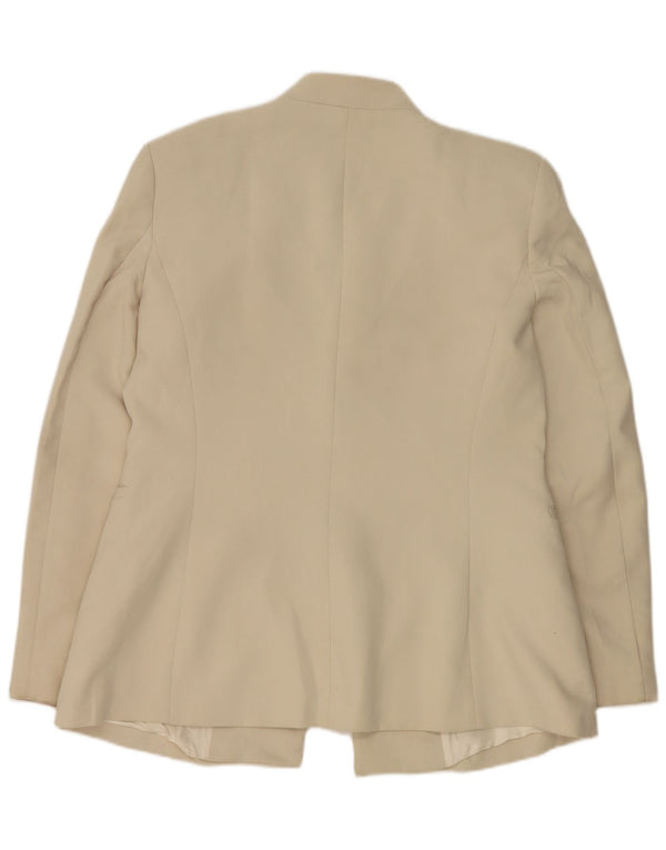 Giacca blazer da donna Zara UK 18 XL Poliestere beige