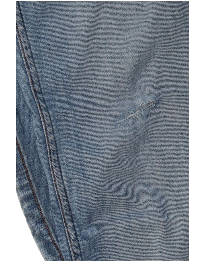 Jeans dritti da uomo Texas WRANGLER W32 L30 cotone blu