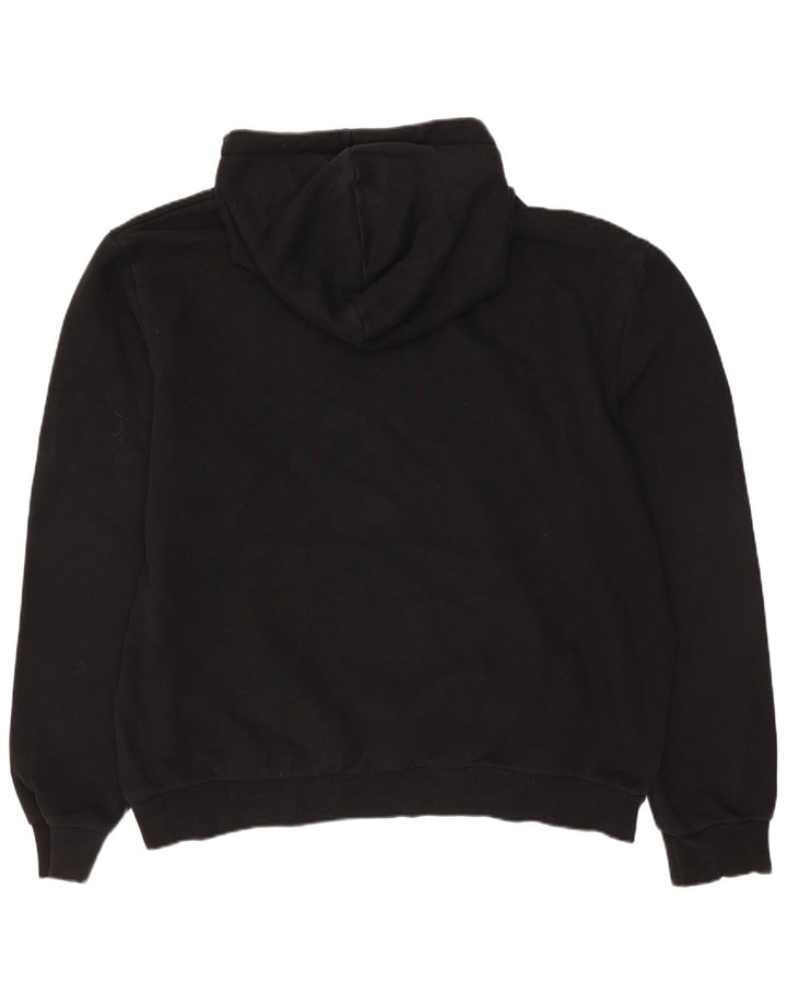Felpa con cappuccio oversize da donna PUMA UK 16 grande nera