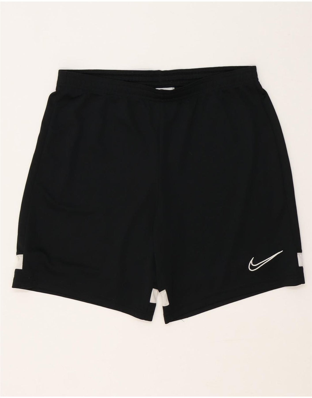Pantaloncini sportivi Nike Dri Fit da uomo, poliestere medio nero