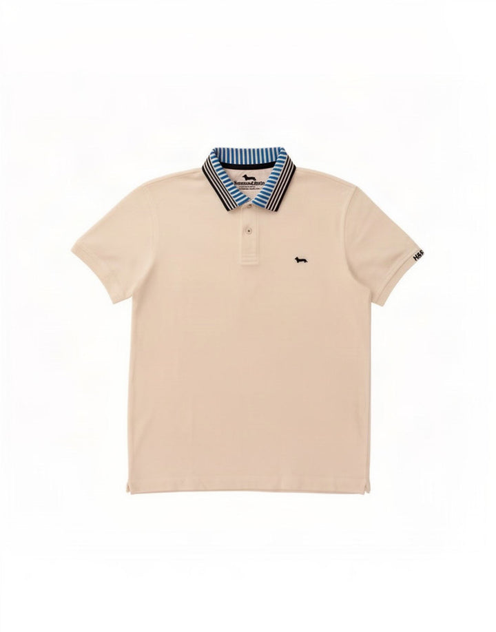 Polo da rugby da uomo con vestibilità regolare Harmont & Blaine, piccola a righe bianche