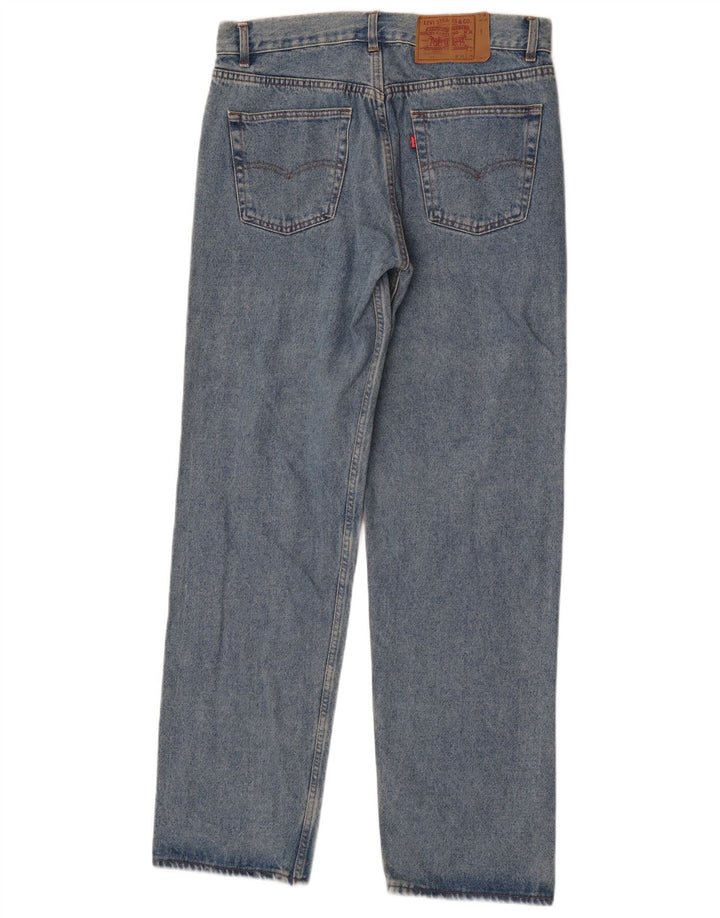 Levi's Uomo 501 Jeans dritti W33 L33 Blu