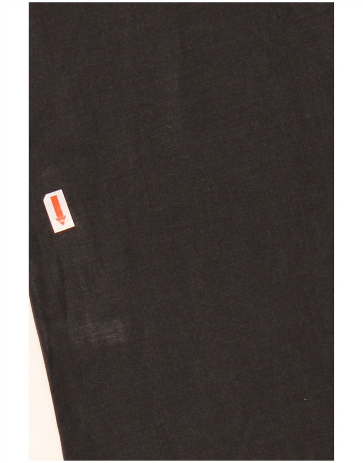Pantaloni casual da donna Laura Ashley UK 12 Medium W30 L31 Poliestere nero