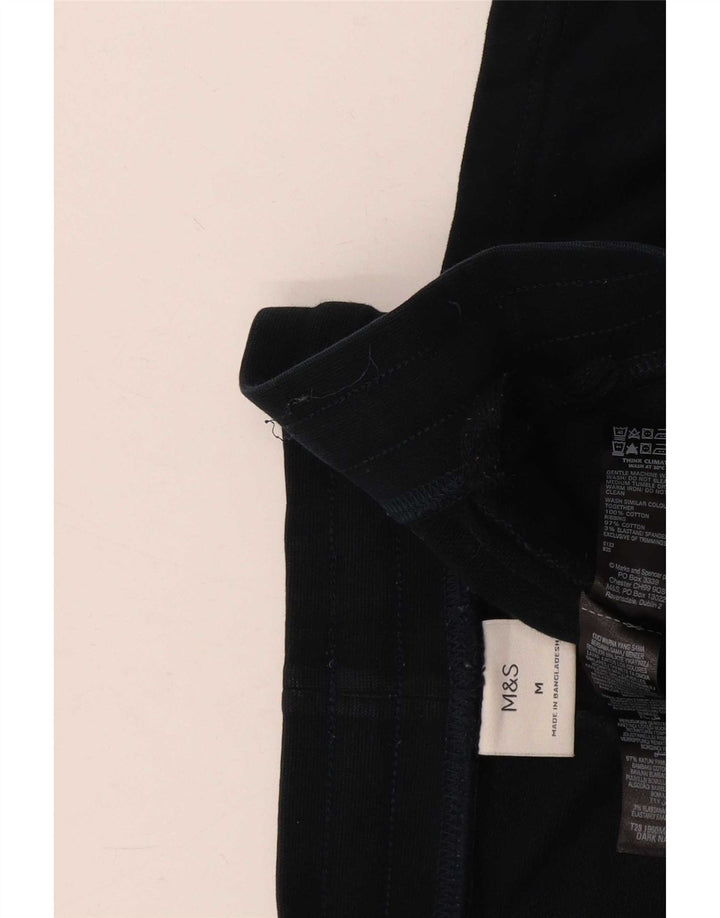 Pantaloncini sportivi da uomo Marks & Spencer medio cotone blu navy