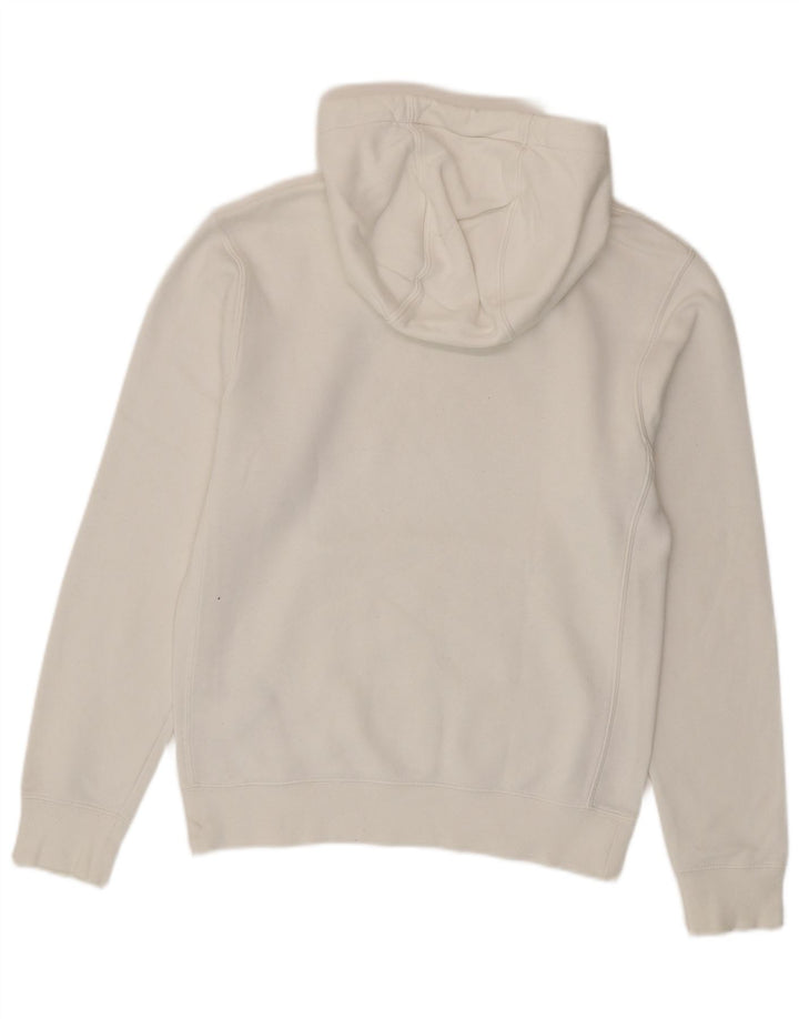 Felpa con cappuccio da uomo Nike XS in cotone bianco