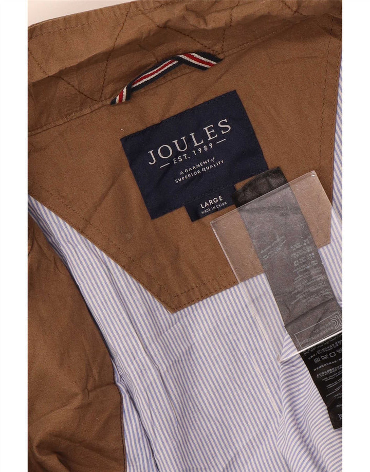 Giubbotto bomber da uomo Joules UK 40 grande cotone beige