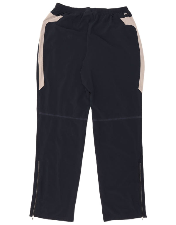 Pantaloni da tuta Nike da uomo XL in poliestere color block blu navy