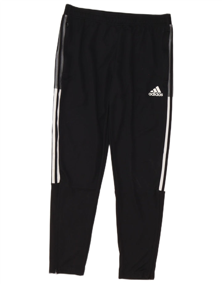 Pantaloni da tuta da uomo Adidas Aeroready Joggers grandi in poliestere nero