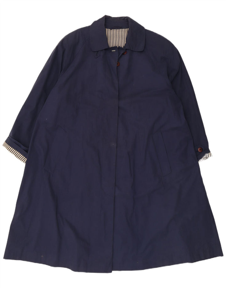 Cappotto oversize da donna Framménti UK 18 XL Blu navy