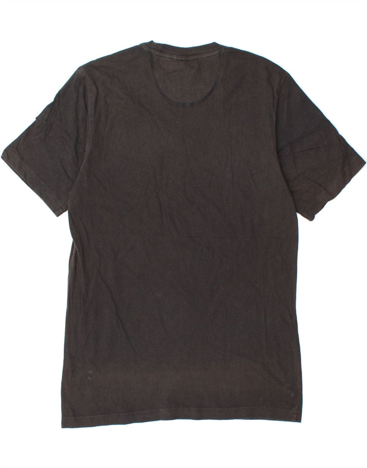 ADIDAS Mens Graphic T-Shirt Top Small Black Vintage Adidas and Second-Hand Adidas from Messina Hembry 