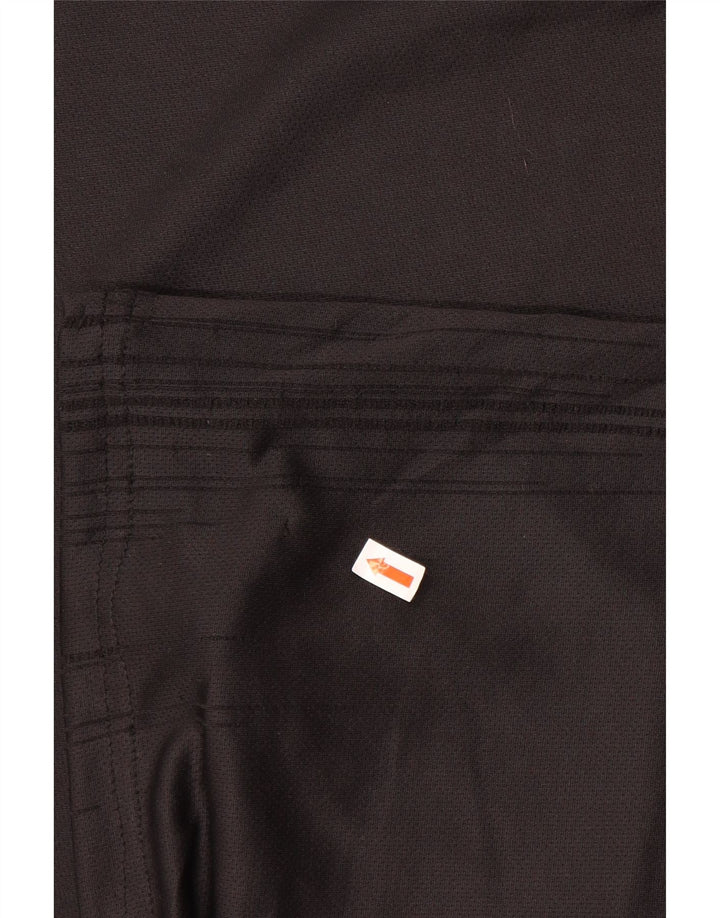 T-shirt Adidas Climalite da uomo, media, in poliestere nero, sportivo