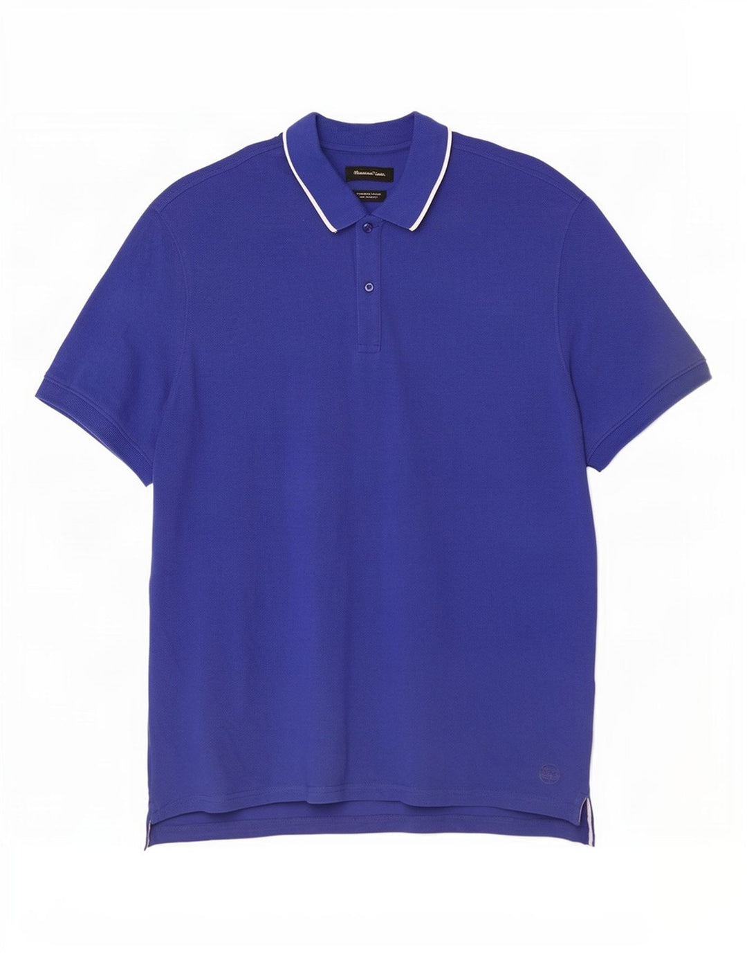 Polo da uomo Massimo Dutti 2XL in cotone blu