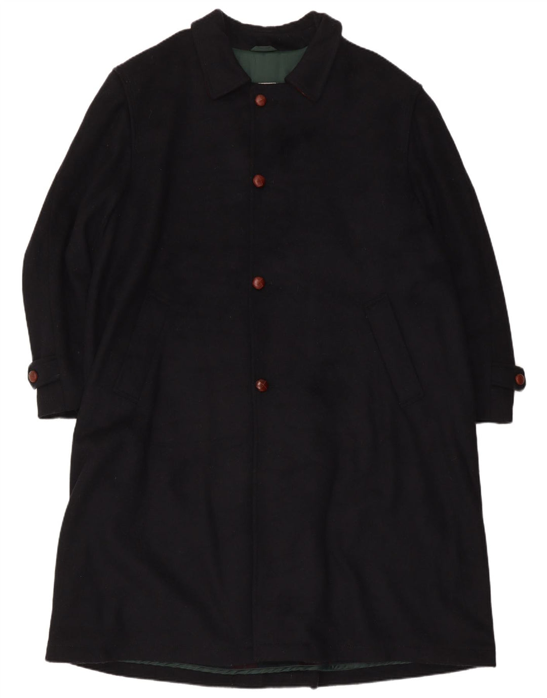 Cappotto da uomo ETON BLUES IT 54 2XL Lana blu navy
