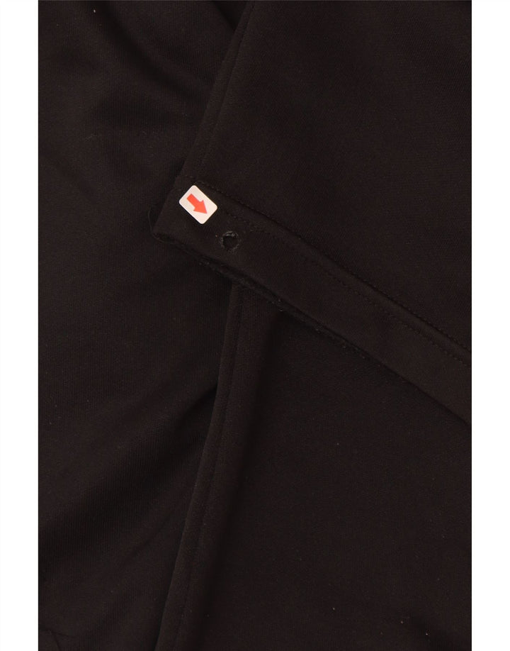 Pantaloni da tuta da donna ADIDAS UK 16 Large Nero Poliestere