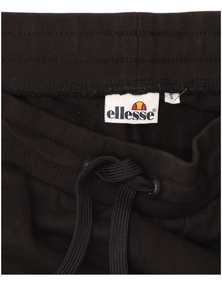 Pantaloni da tuta da uomo Ellesse Joggers piccoli in cotone nero
