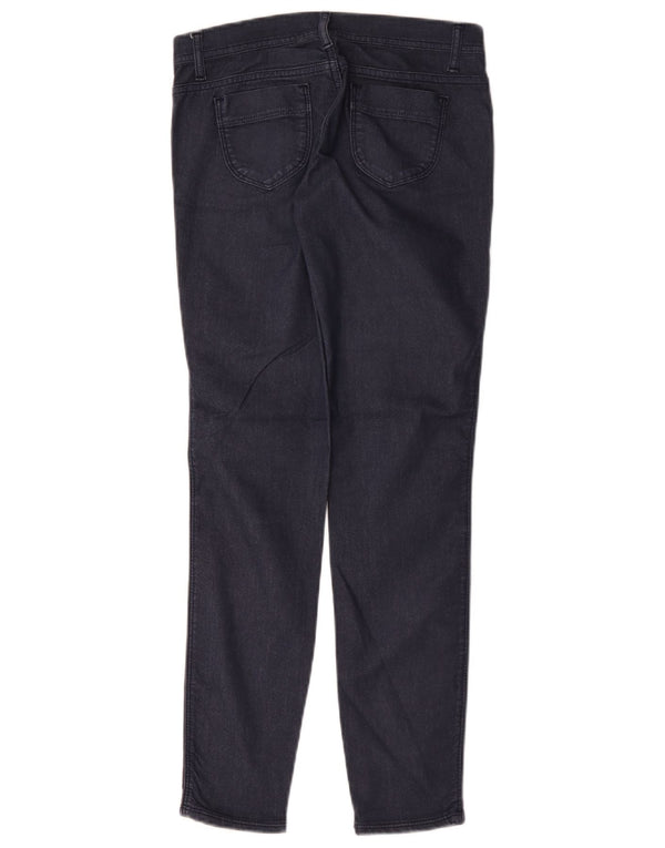 Jeans Jeggings Bambina Benetton 11-12 Anni W26 L28 Blu Navy Cotone