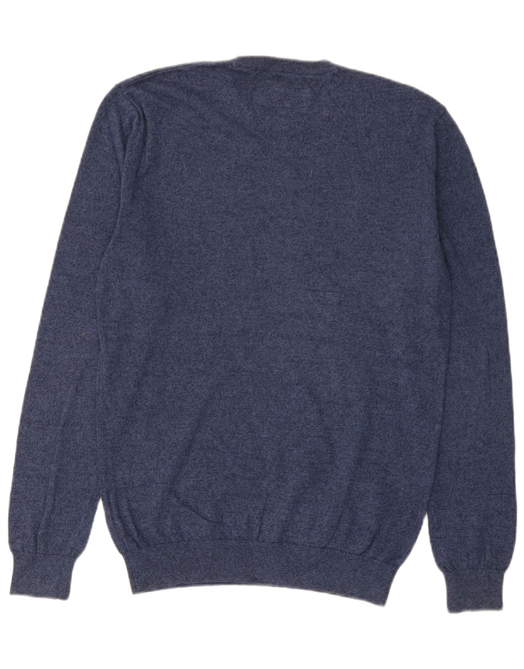 JACK WILLS Maglione maglione girocollo da uomo piccolo in cotone blu navy