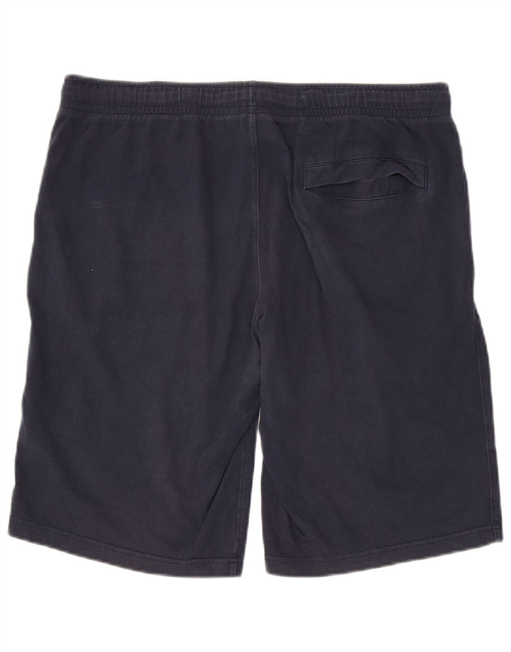 Pantaloncini sportivi da uomo Nike Large in cotone blu navy