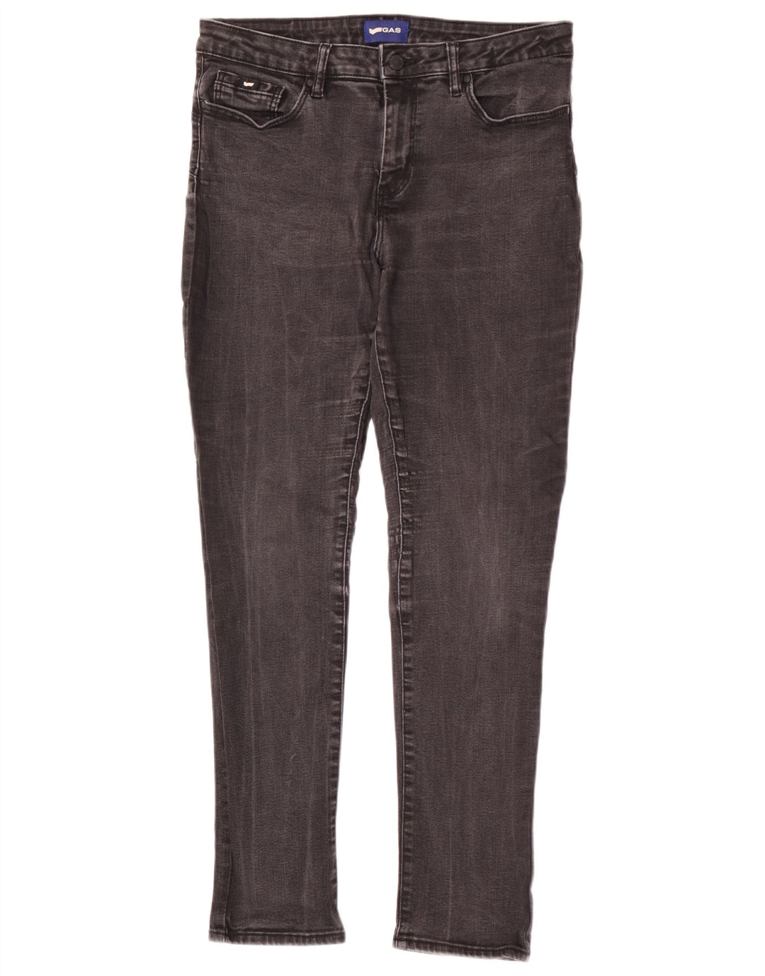 Jeans Gas Britty Slim da uomo W29 L30 in cotone grigio