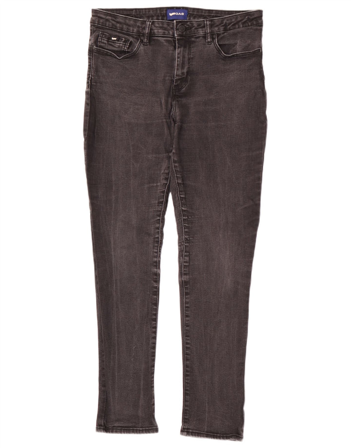 Jeans Gas Britty Slim da uomo W29 L30 in cotone grigio