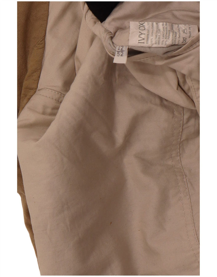 Giacca a vento da uomo IVY OXFORD UK 42 XL Cotone blu navy