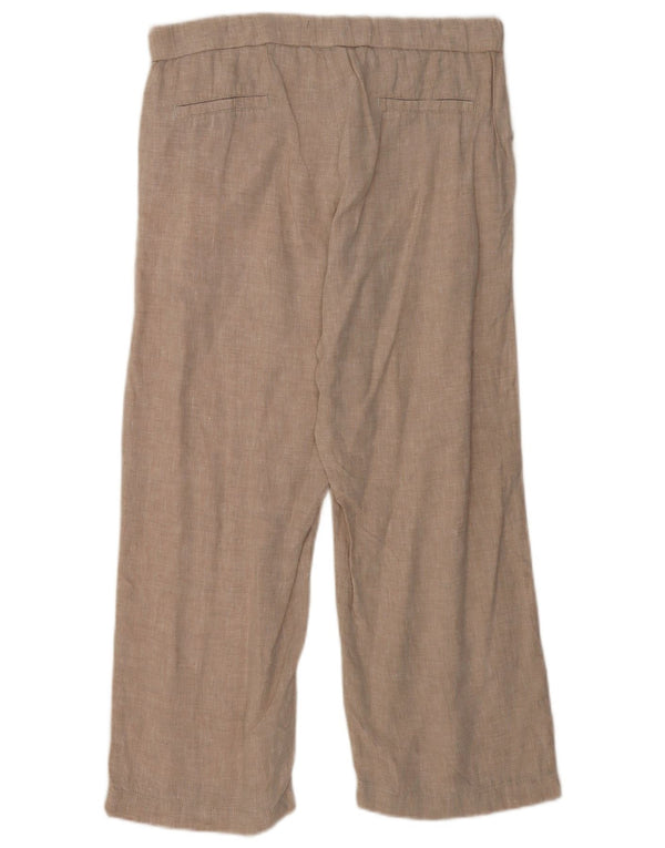 Pantaloni corti da donna dalla vestibilità rilassata di Dack medi W28 L25 Beige