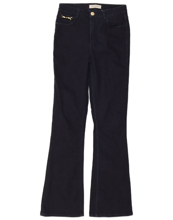 Jeans Svasati Donna Trussardi W26 L31 Blu Navy Cotone