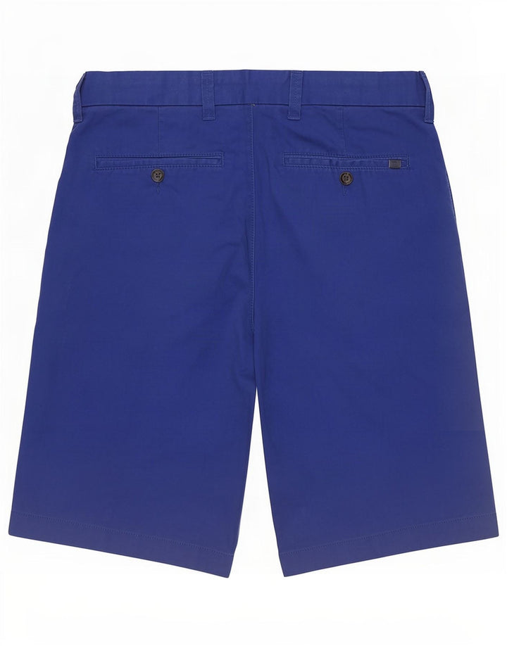 Pantaloncini chino da uomo Marks & Spencer medi W30 cotone blu