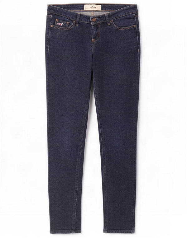 Jeans skinny Hollister da donna US 5 Small W27 L31 Blu navy